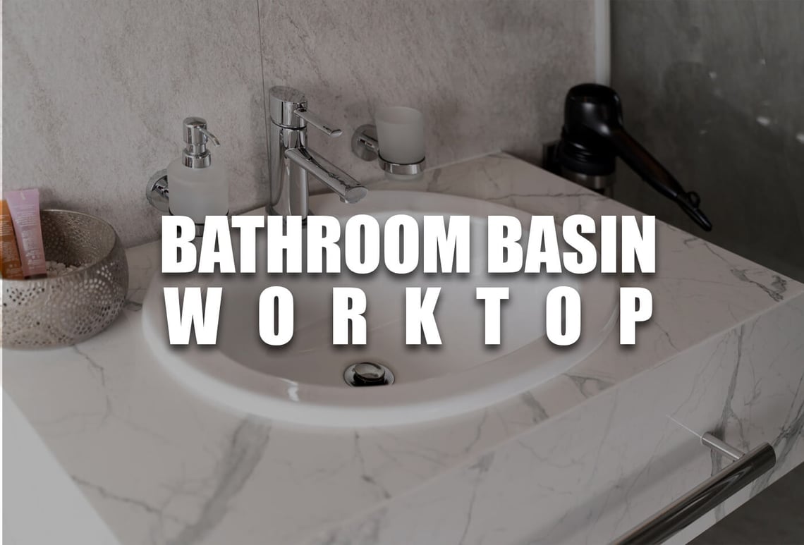 bathroom basin worktop