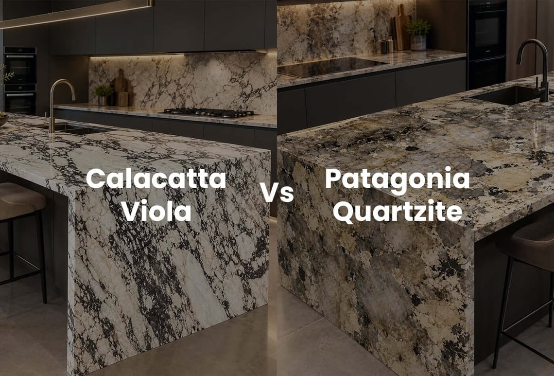 Calacatta Viola to Patagonia Quartzite: Why Stone Veining Is Defining Luxury Interiors in 2026