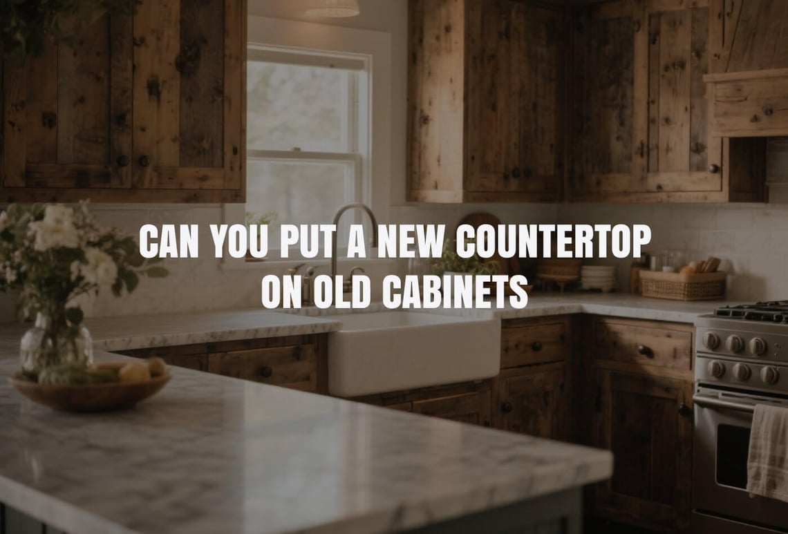 Can You Put A New Countertop On Old Cabinets