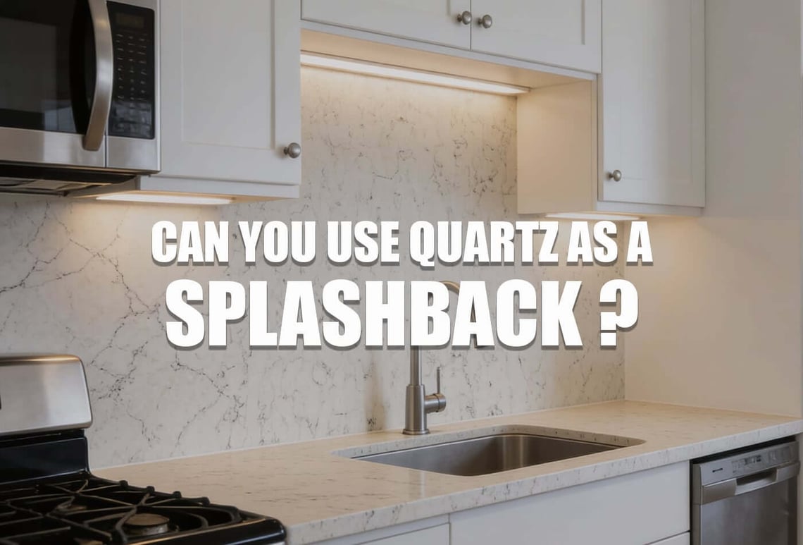 can you use quartz as a splashback