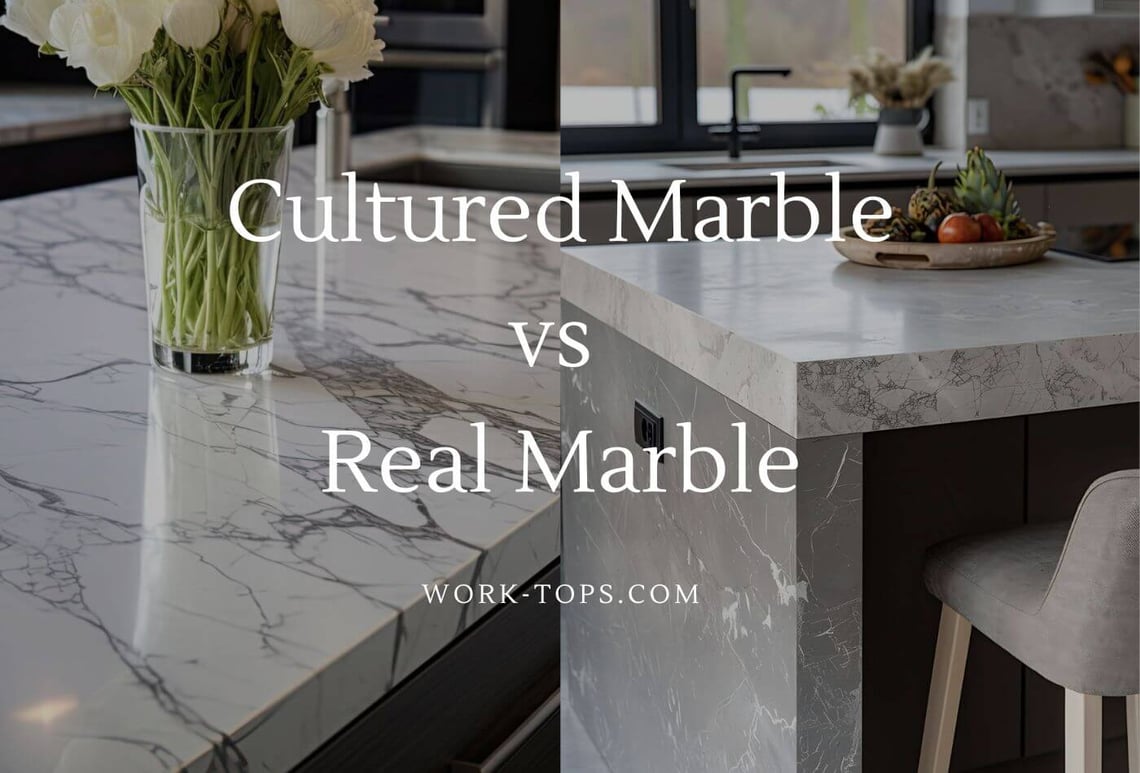 Cultured Marble vs Real Marble: A Comprehensive Guide
