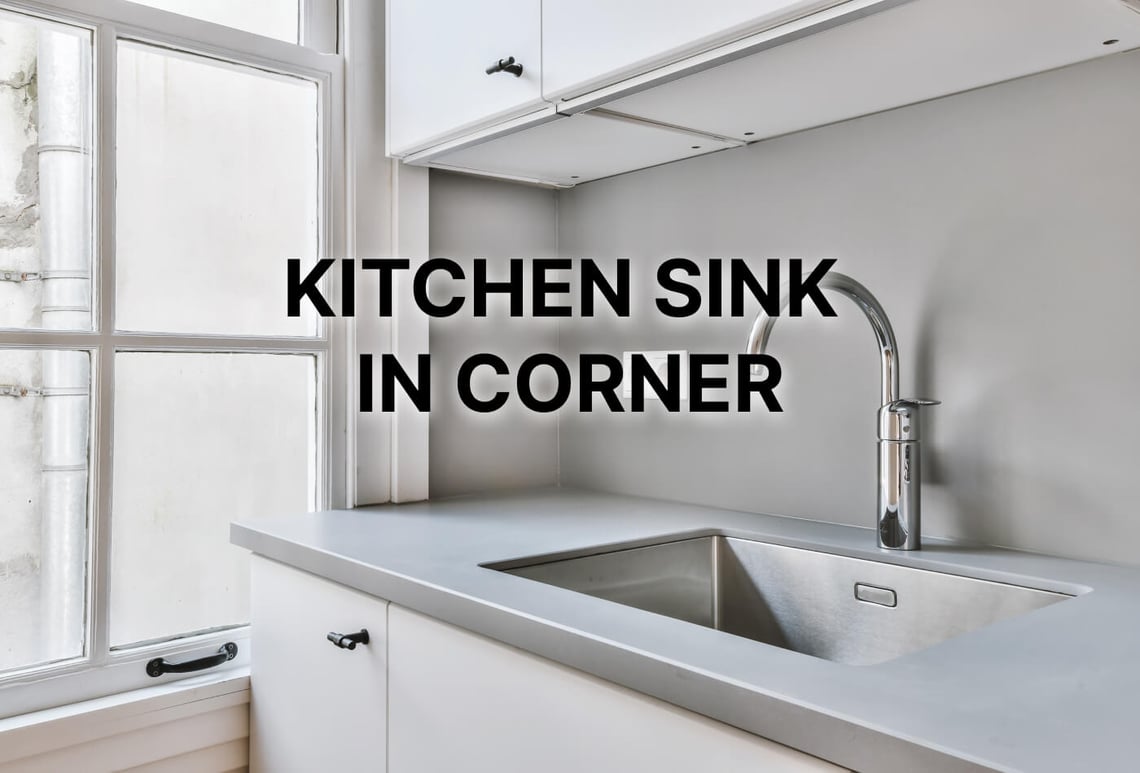 Kitchen Sink In Corner: Plan An Organised Sink With Us!