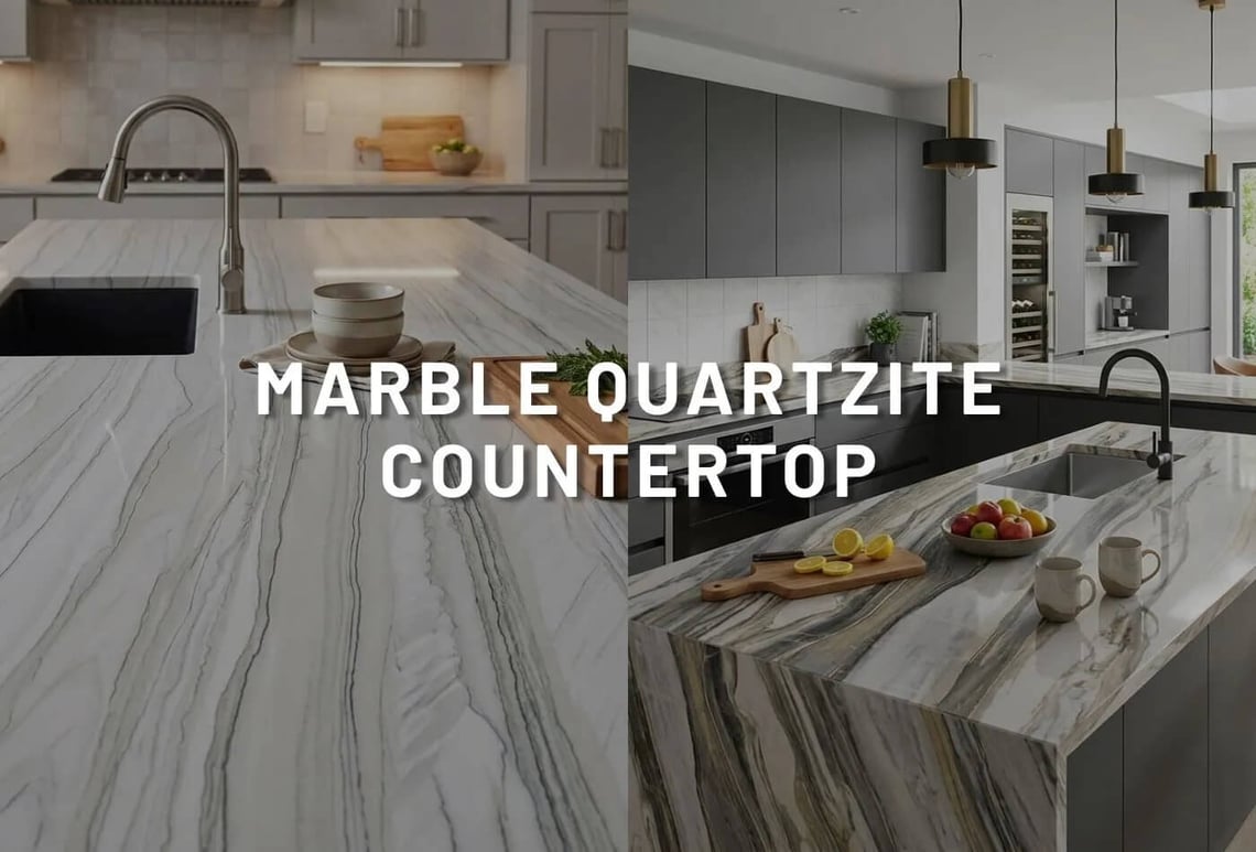 marble quartzite countertops