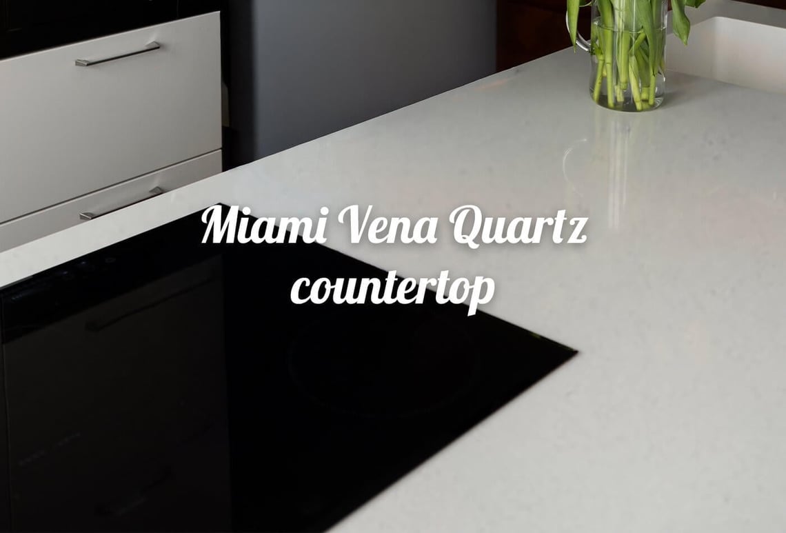 Miami Vena Quartz countertop
