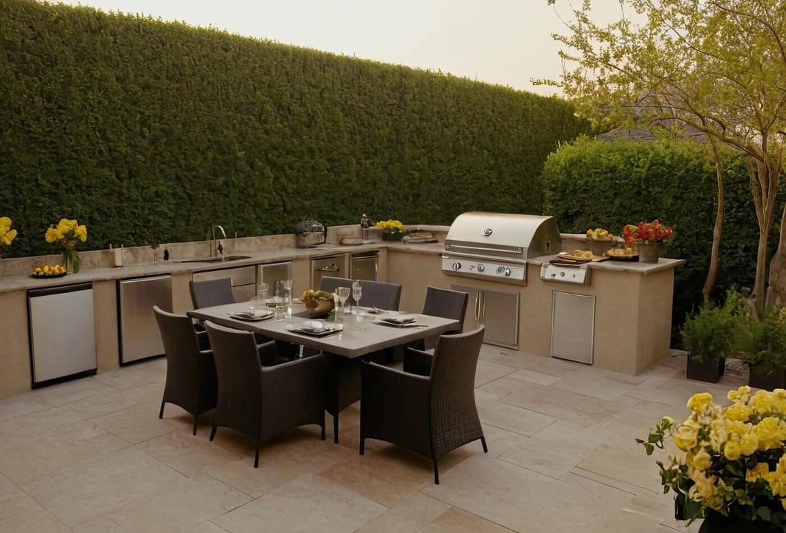 Outdoor Kitchen Ideas for Family Gardens