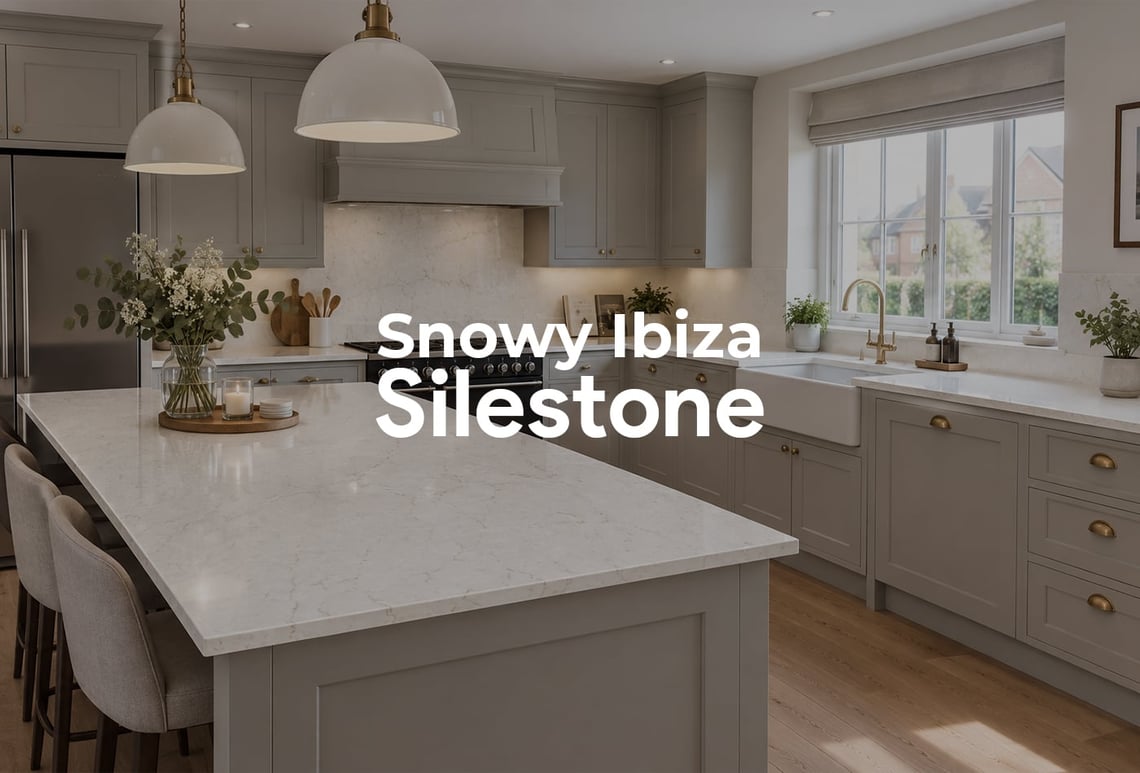 Snowy Ibiza Silestone