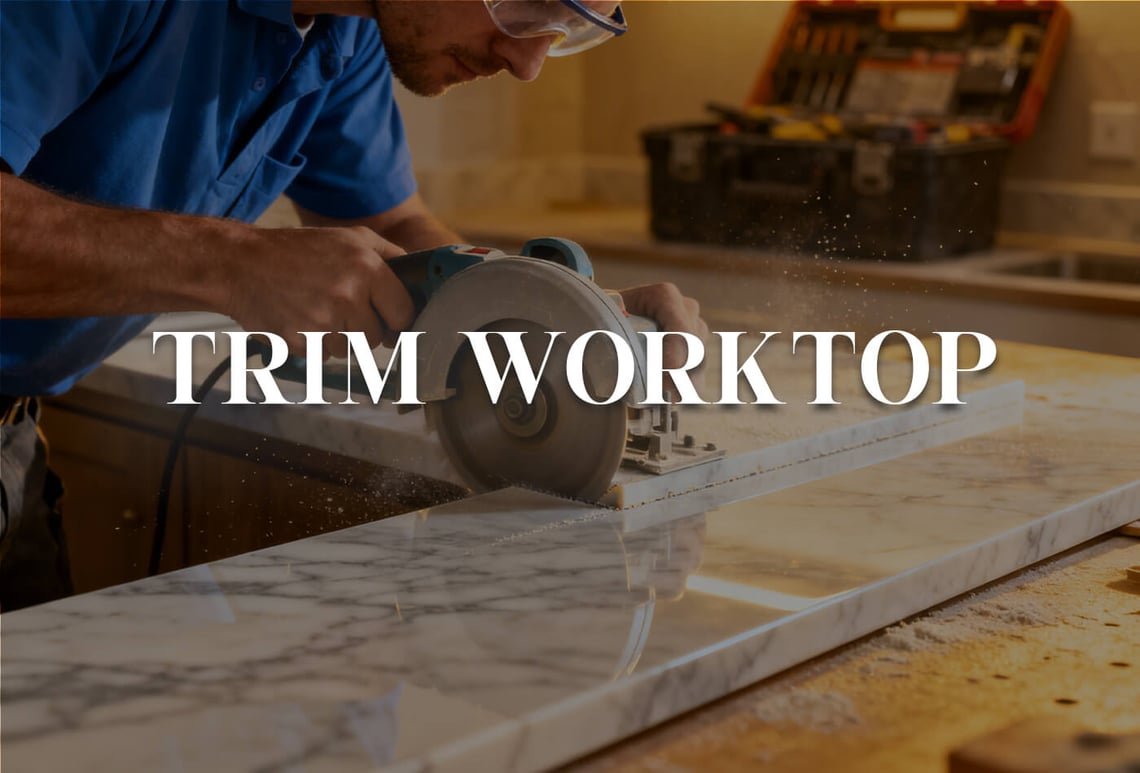 trim worktop