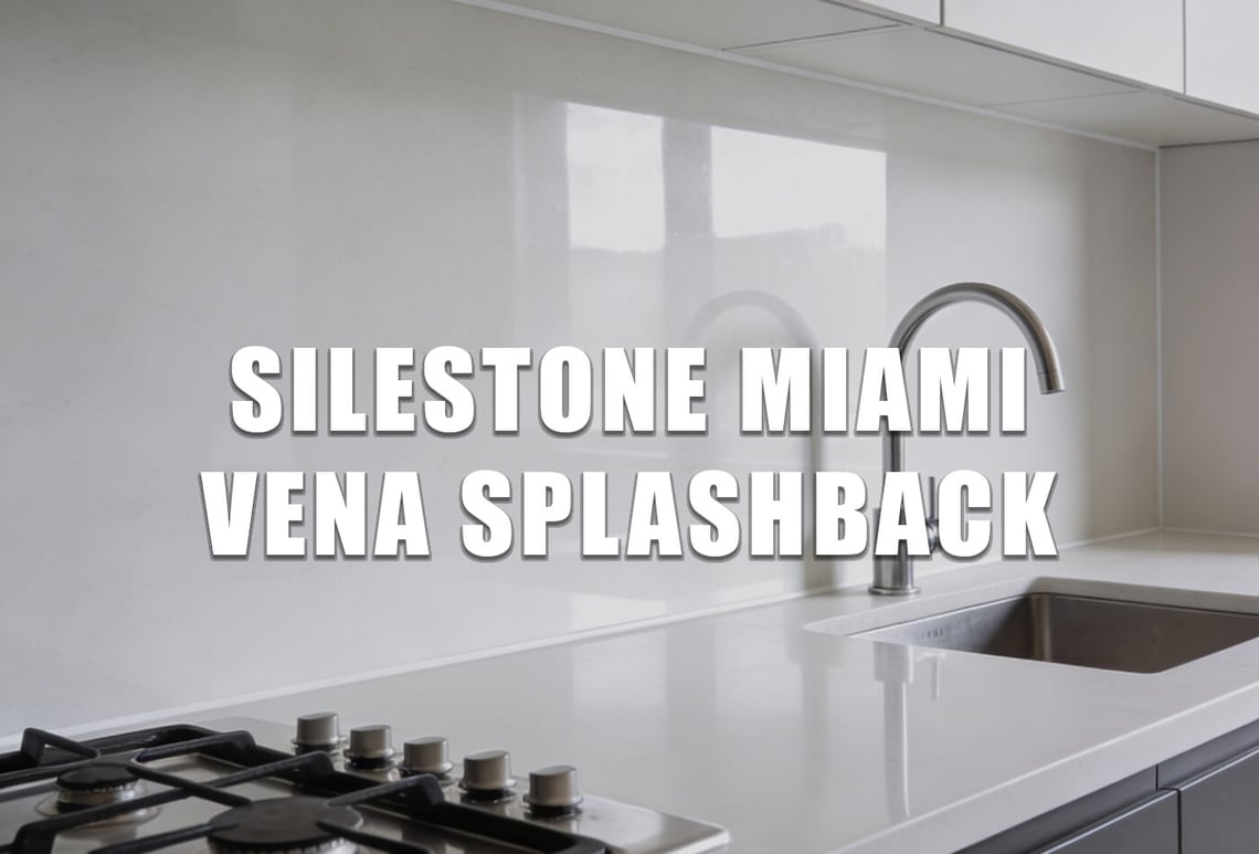Silestone Miami Vena splashback
