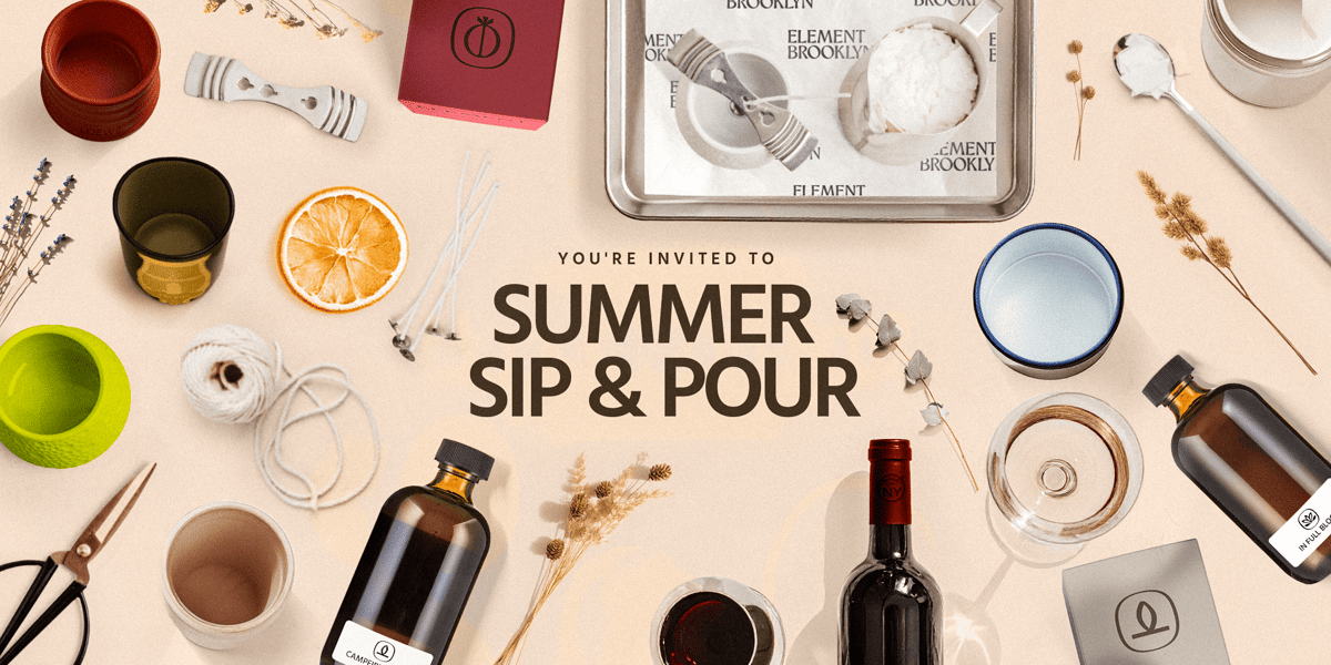 Join Us For Bring-Your-Own-Vessel Candle Making!