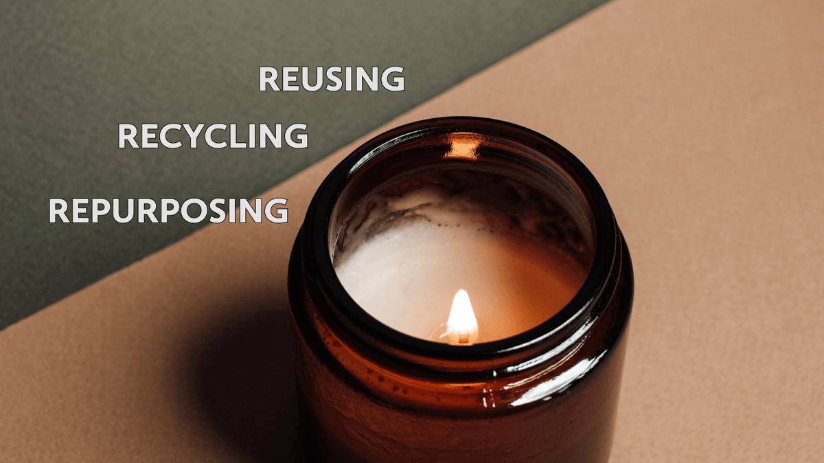 Glass candle jars — environmental considerations