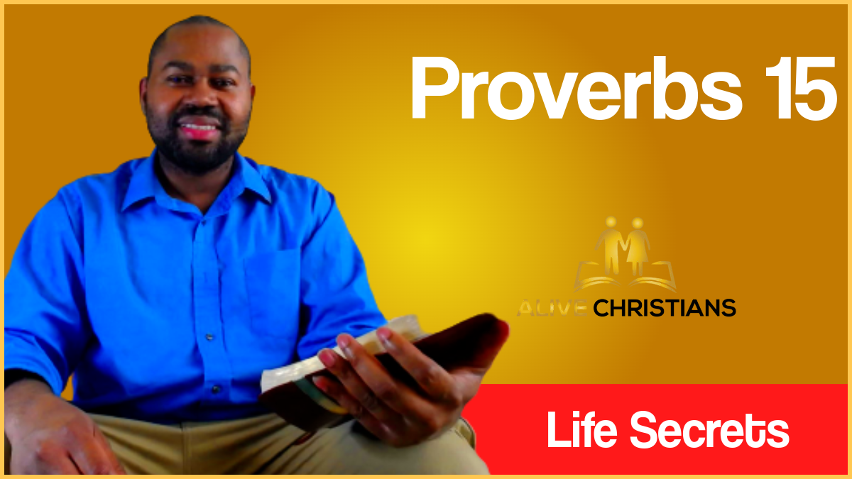 Proverbs 15 KJV - A soft answer turneth away wrath: but