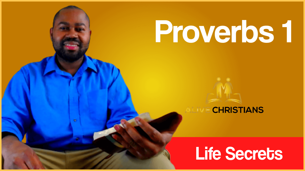 Proverbs 1 KJV-  The proverbs of Solomon the son of David