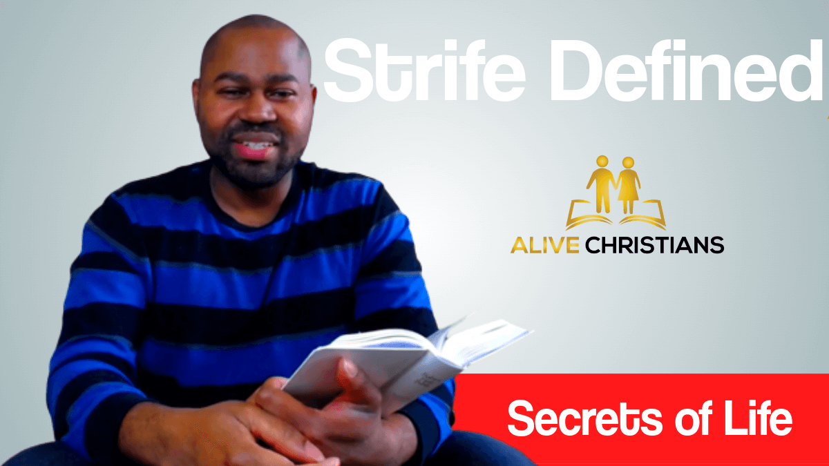 Strife Definition - The Full Biblical Meaning (Accurate)