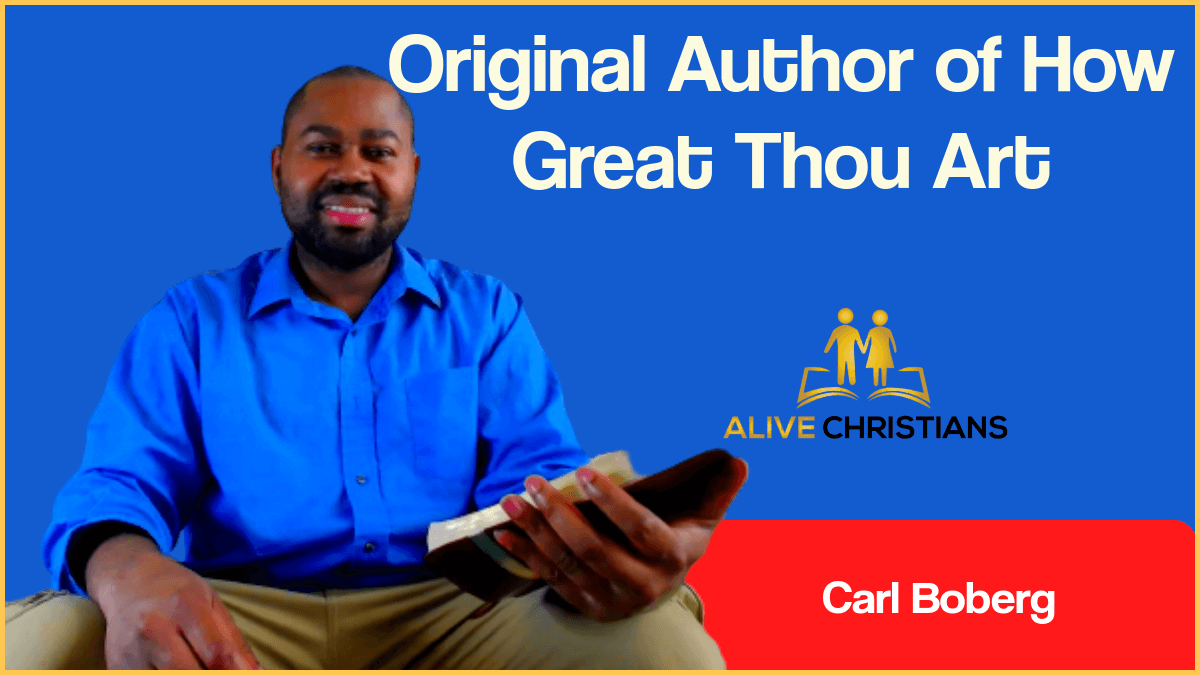Who wrote the original How Great Thou Art? (History of Lyrics)