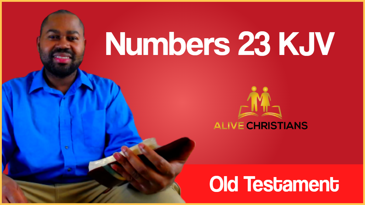 Numbers 23 (KJV) - And Balaam said unto Balak, Build me here