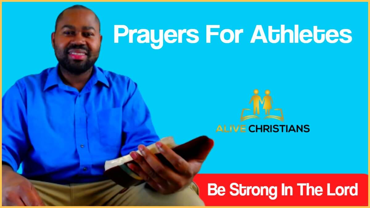 Prayers for Athletes Before And After A Hard Game