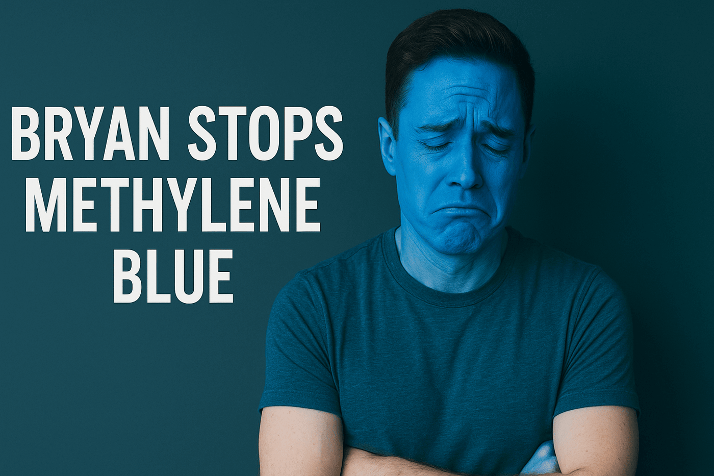 Bryan Johnson Stops Methylene Blue