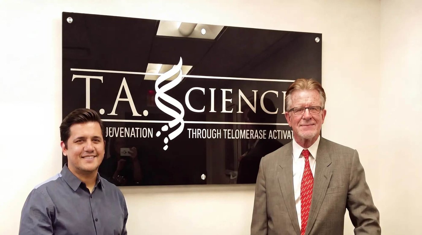 RevGenetics Founder Anthony and TA Sciences Founder Noel