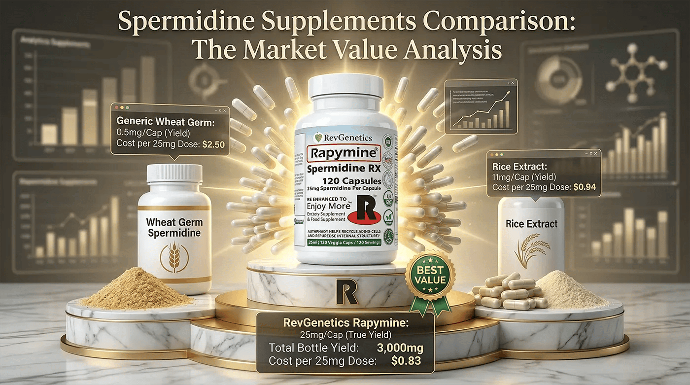 Spermidine Supplements Comparison: The Market Value Analysis 2026