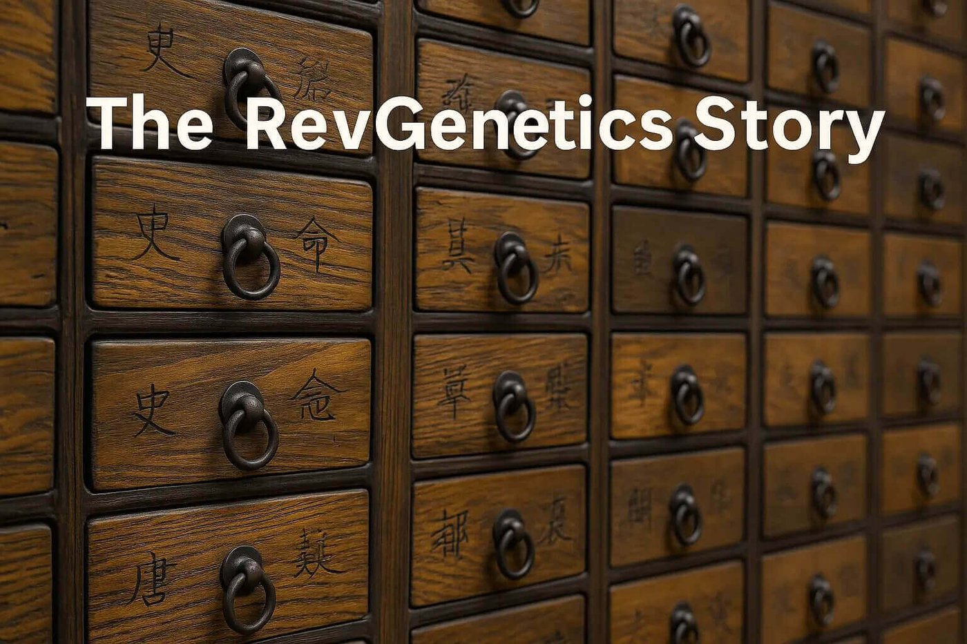A Personal Letter From The President Of RevGenetics – The RevGenetics Story