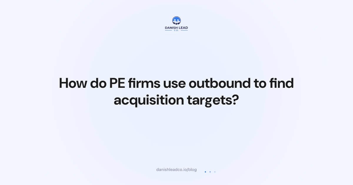 Outbound Infrastructure Blog