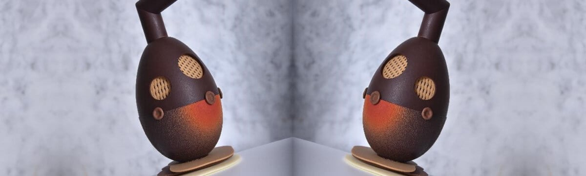 Belcolade Easter egg submarine demo