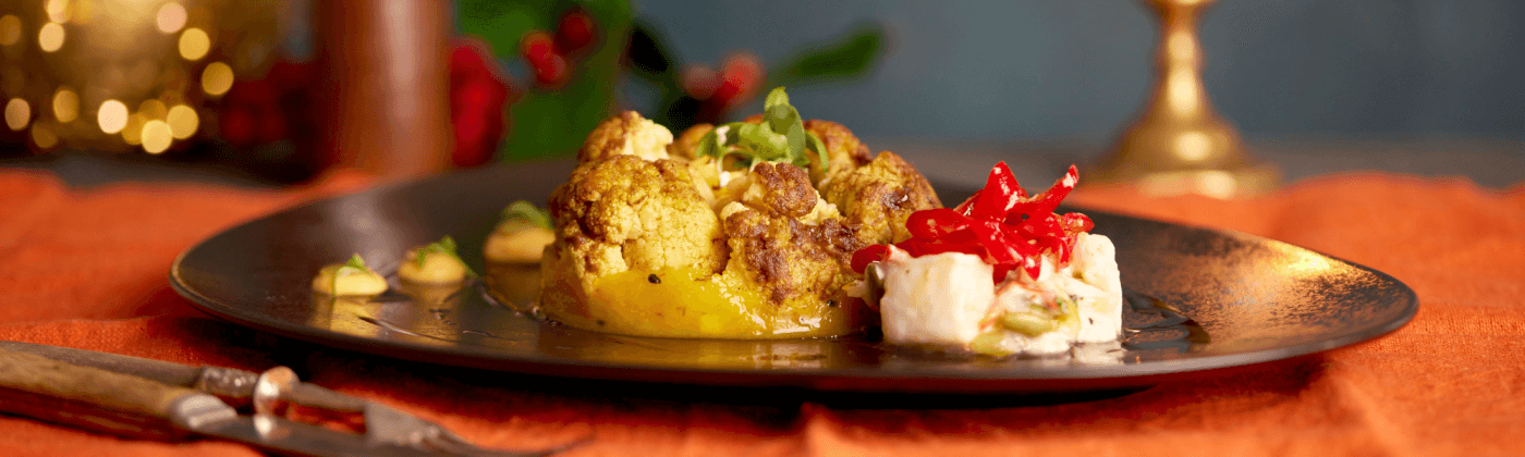 Indian roasted cauliflower