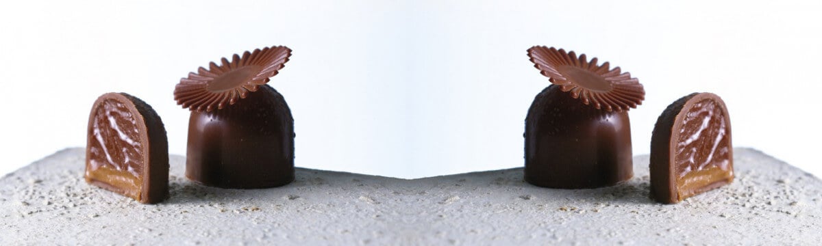 Plant based Solaris chocolate bonbon