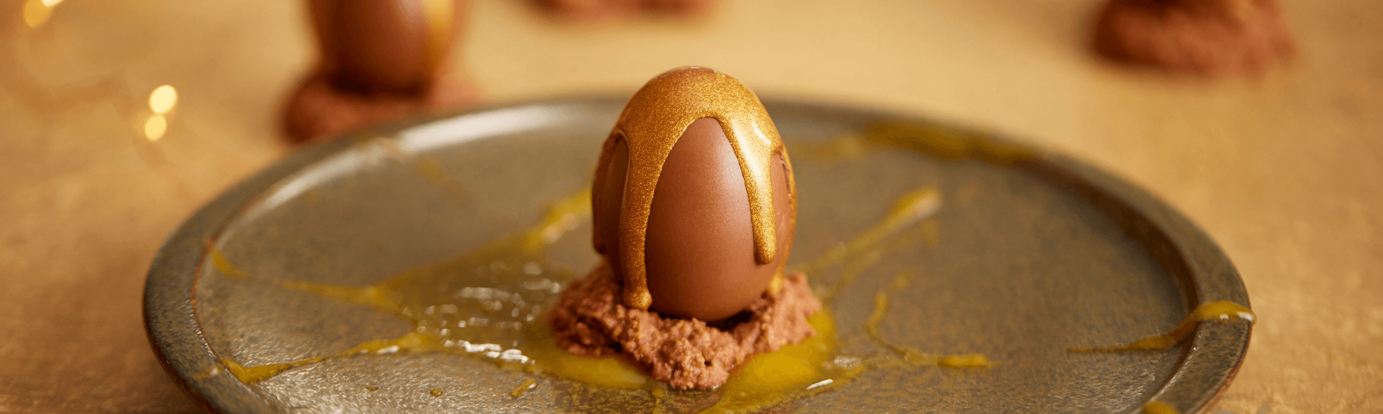 Easter egg dessert