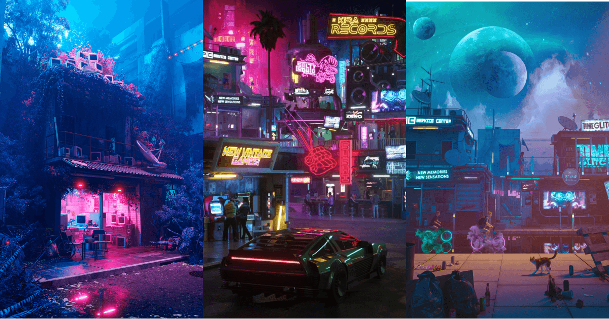 KB3D Community Brings Cyber District to Life