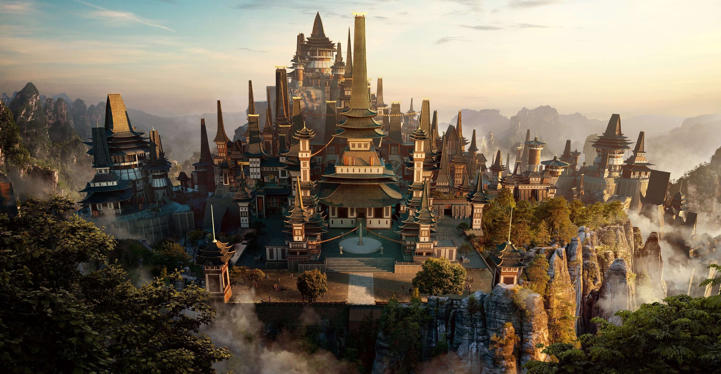 A Kingdom Above the Clouds: Behind the Shangri-La Cover Art