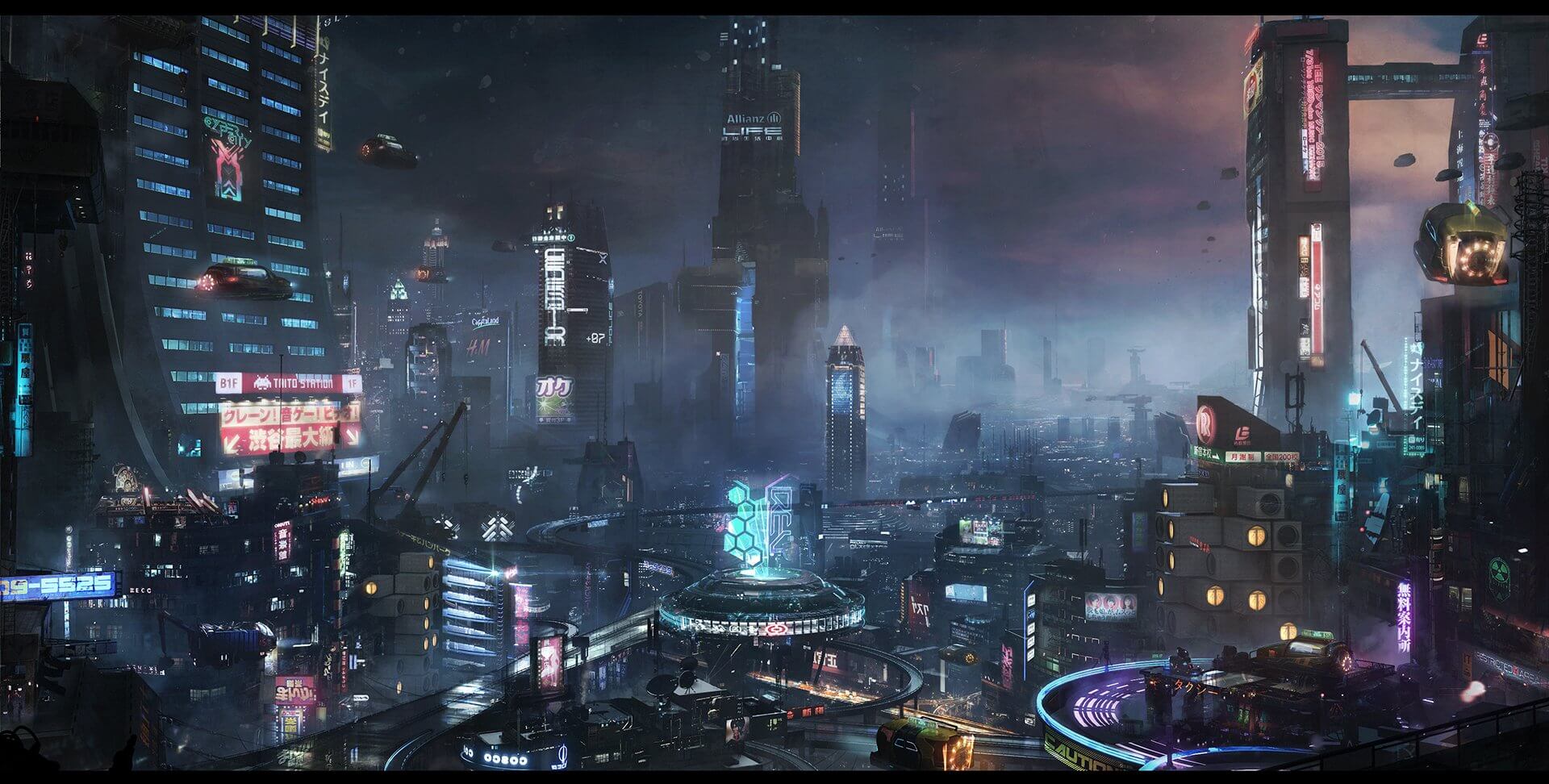 The Fascination of Life Cyberpunk #KB3Dcontest entry