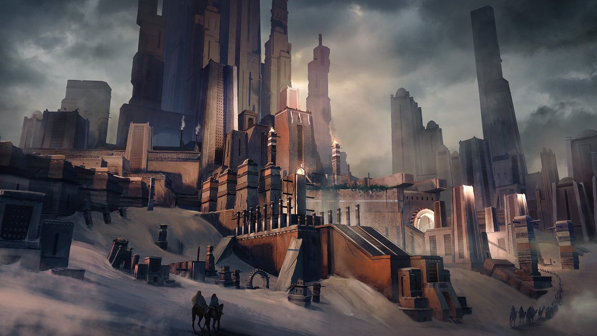 Designing the Ancient Temples Cover Art