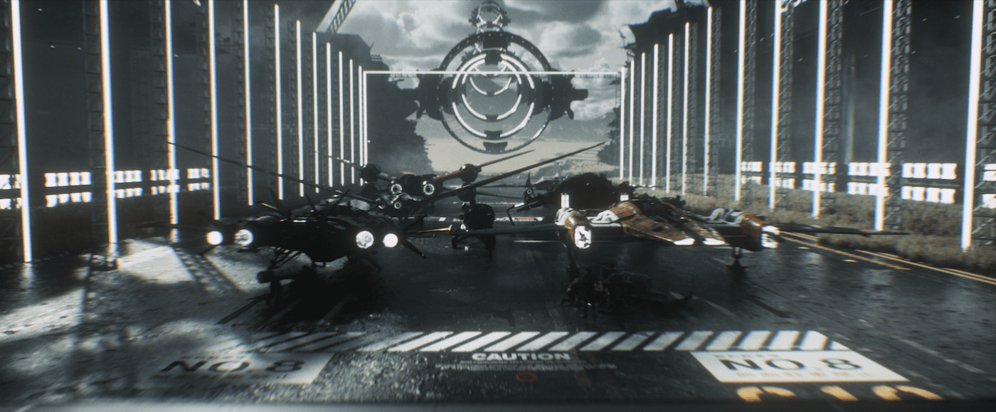 SCI-FI SHORT FILM THE CLOUD RACER MADE WITH KITBASH3D & UNREAL ENGINE 5