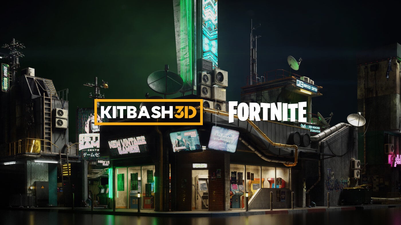 KitBash3D and Epic Games Partner to Bring Photorealistic Asset Library to Fortnite Creators