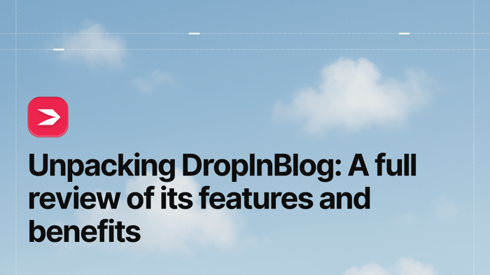 DropInBlog review
