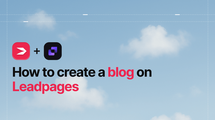 Leadpages blog