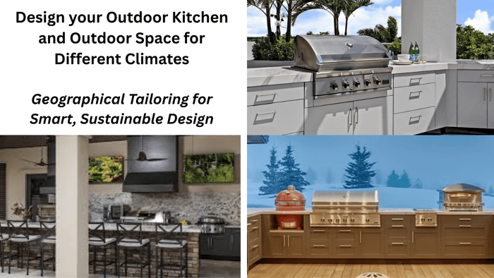 Design your Outdoor Kitchen and Space for Different Climates