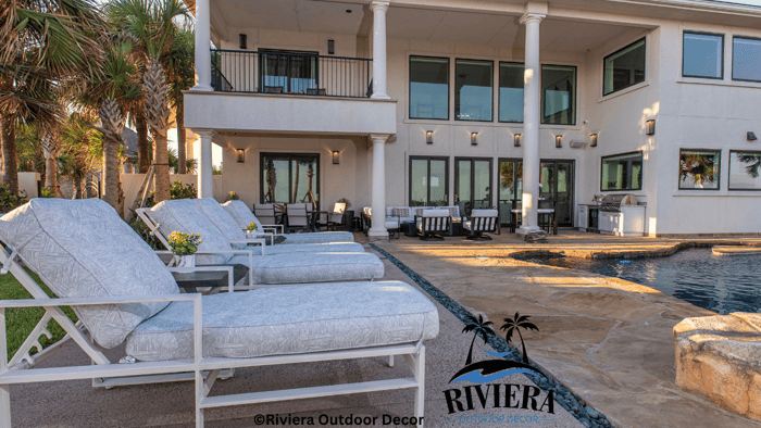 Outdoor Chaise Lounge, A  Resort Experience at Home