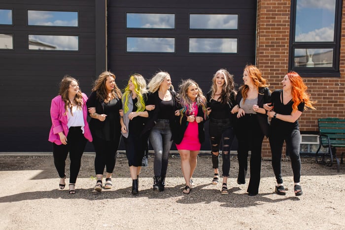 Blending Hair Extensions with Donna Bella Hair