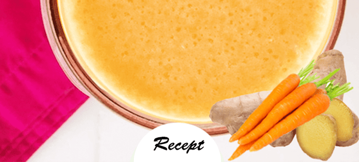 Wortel, ananas & gember detox smoothie