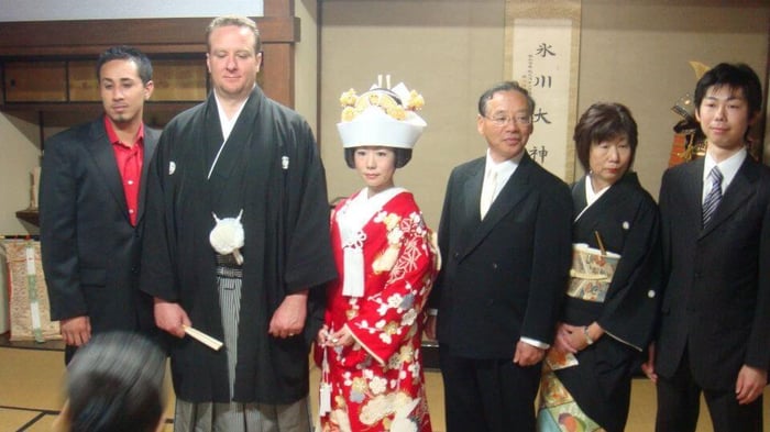 Pearls at our Tokyo Wedding