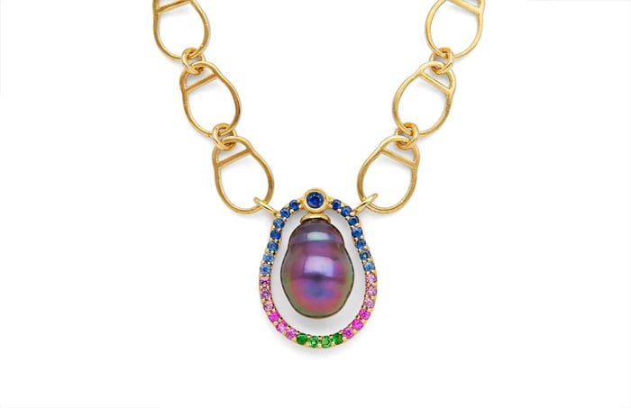 The Matryoshka Cortez Pearl Necklace