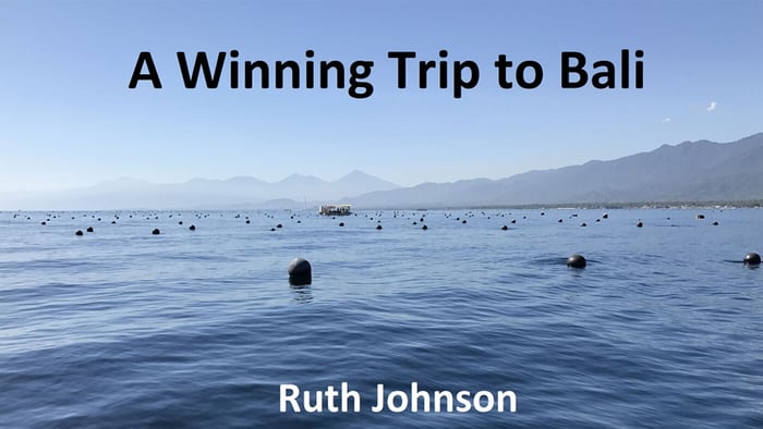 Ruth's Trip to Atlas' Pearl Farm in Bali, Indonesia