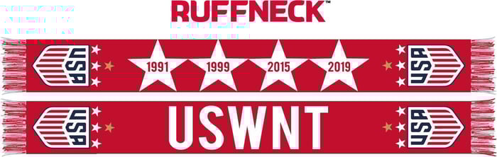 USWNT 4 Star Championship Scarf