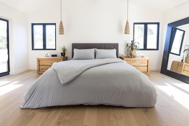 Gray SHEEX Performance Duvet Cover