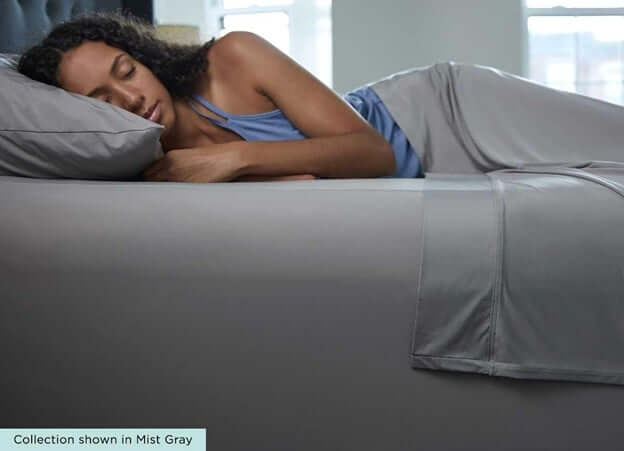 Woman in Deep Sleep on SHEEX Cooling Sheets