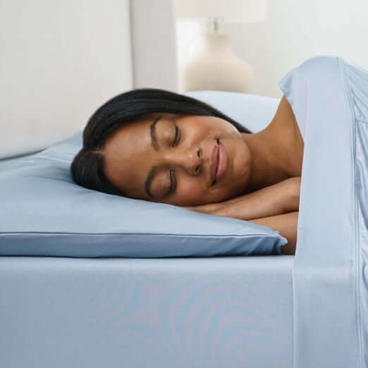 Woman with No Bad Sleeping Habits