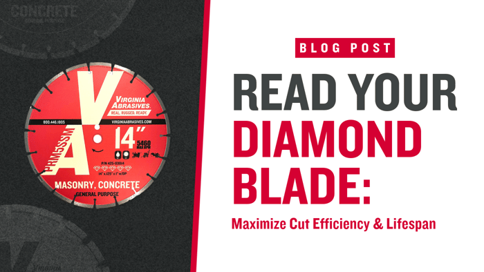 Maximize Diamond Blade Life with smart bond, rim-type and RPM choices.
