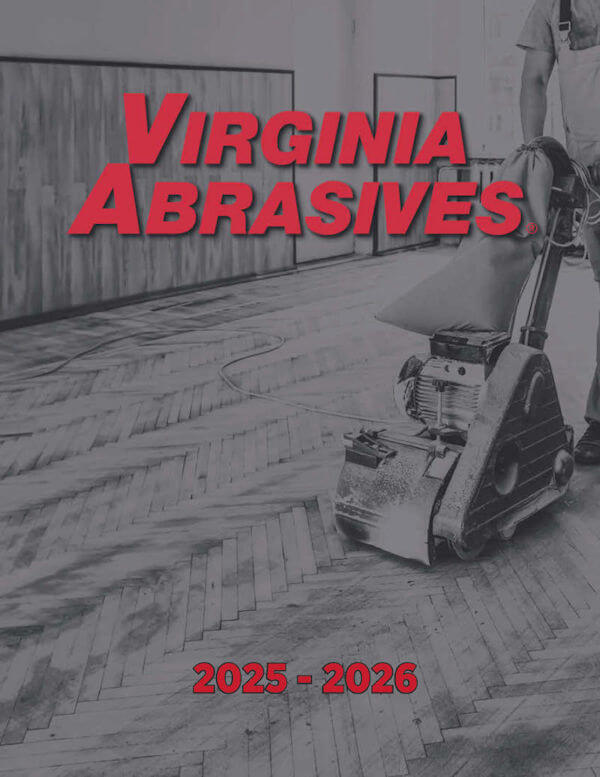 Cover of the Virginia Abrasives 2025-2026 Rental and Construction Catalog